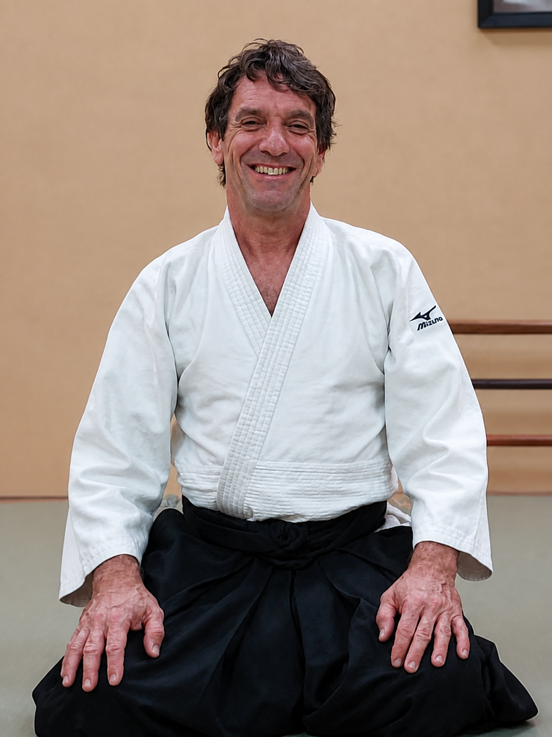 Il Maestro Luca Lucotti in keikogi
